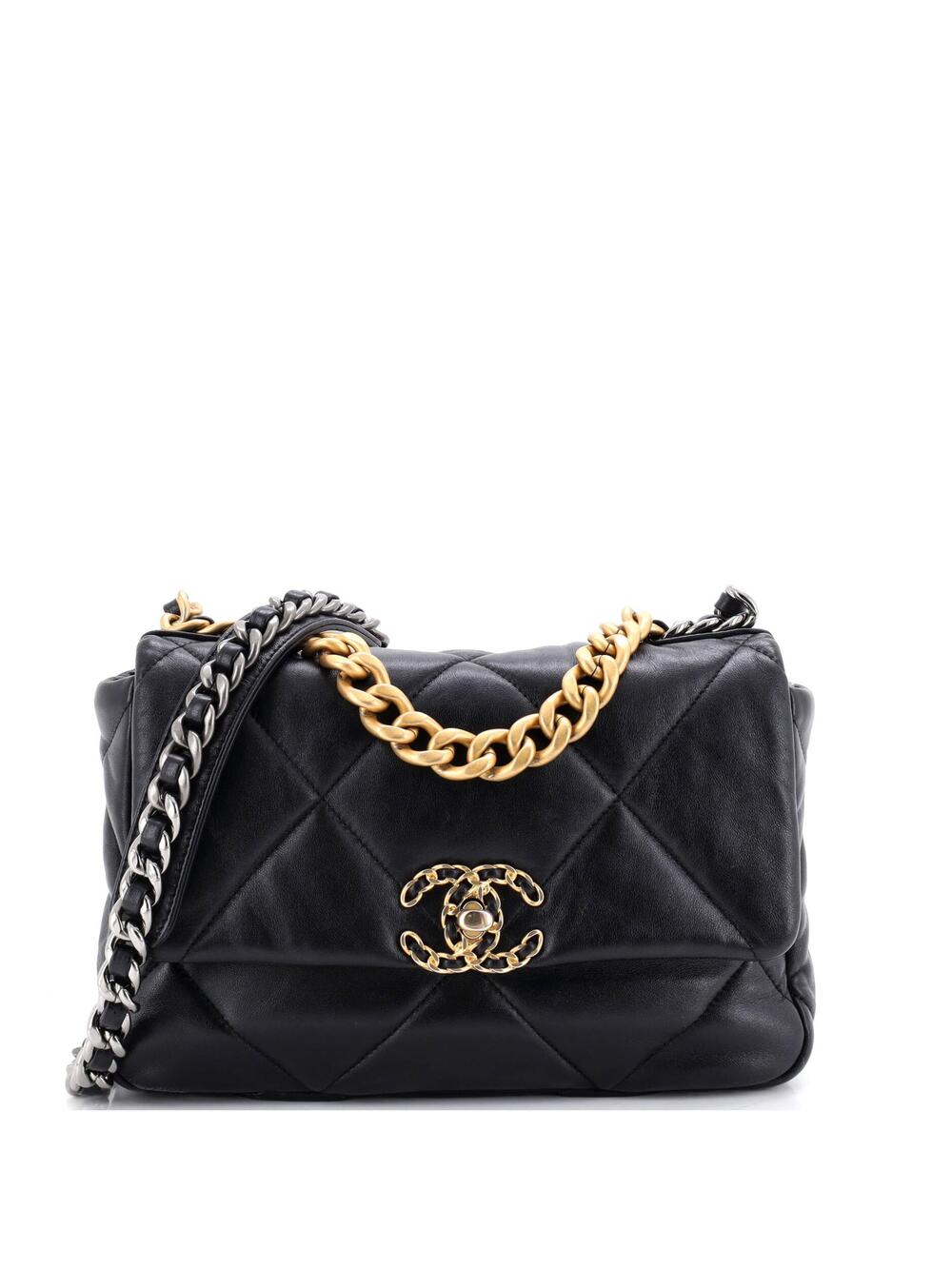 Chanel 19 Flap Bag Quilted Stitched #352430C47B